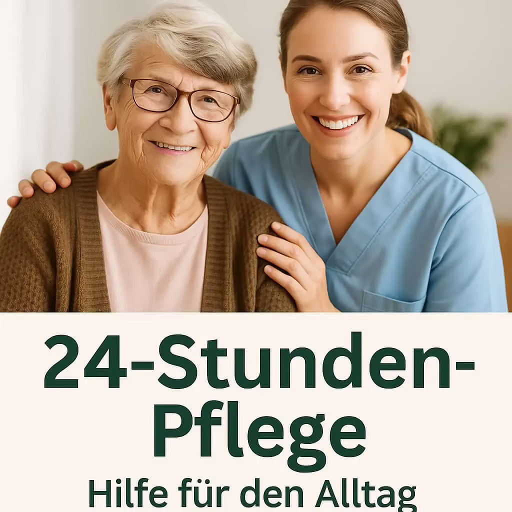 Seniorin und Tochter füllen Pflegegeld-Antrag aus